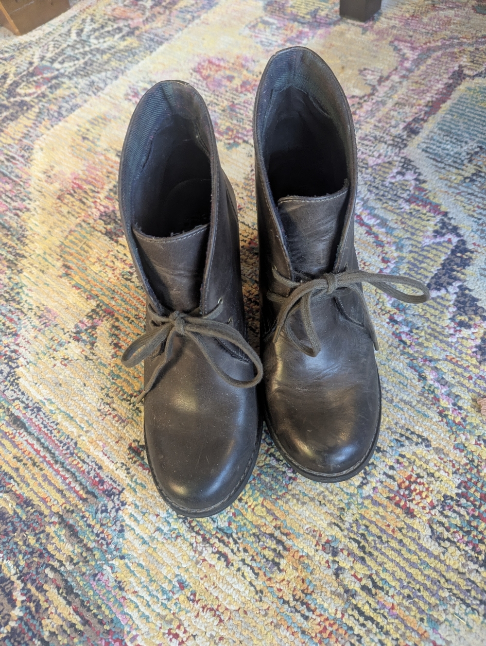 Indigo booties 8